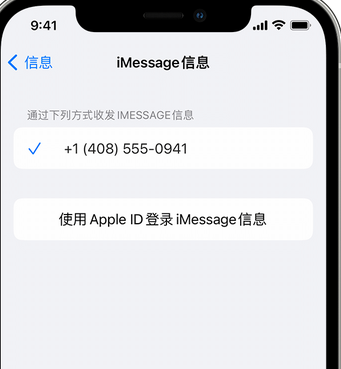 达尔罕茂明安联合apple维修iPhone上无法正常发送iMessage信息