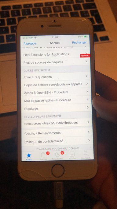 达尔罕茂明安联合苹果手机维修分享iOS 14.4已被成功破解 